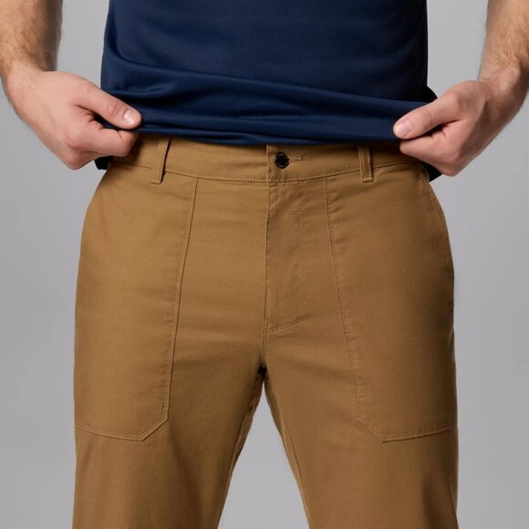 Columbia Men's ROC Flex Utility Pants Delta Brown 38x32 $100 Value - Picture 5 of 7